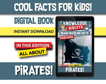 All About Mobile Pirates! - Brain Guzzling Facts For Young Curious Minds, Educational, Fun, Easy-to-Remember Bite-Sized Facts For Kids!