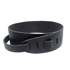 3&quot; Black Congo Guitar Strap