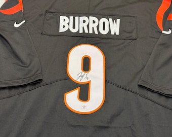 Joe Burrow Signed Cincinnati Bengals Football Jersey with COA
