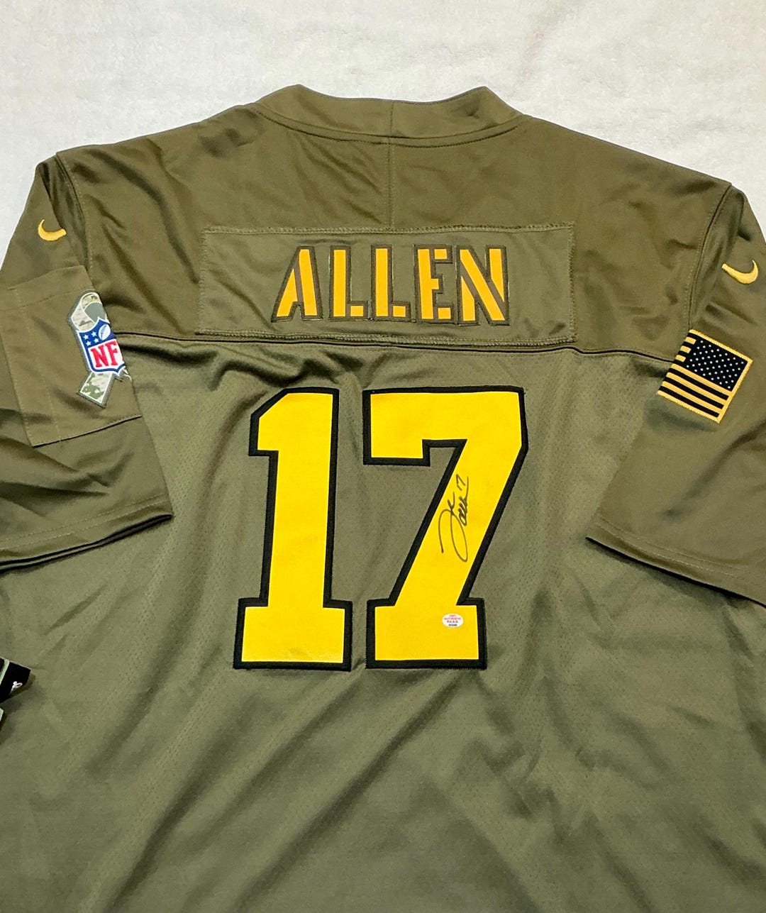 josh allen salute to service jersey