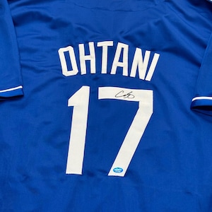Shohei Ohtani Signed Los Angeles Dodgers Baseball Jersey with COA