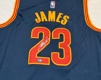 lebron james orange cavs jersey
