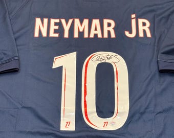 Neymar Jr. Signed Paris Saint Germain Soccer Jersey COA