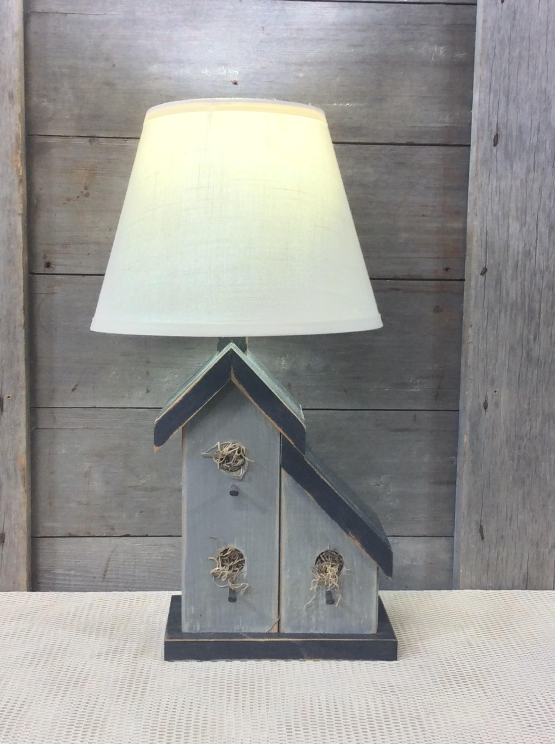 Birdhouse lamp on sale