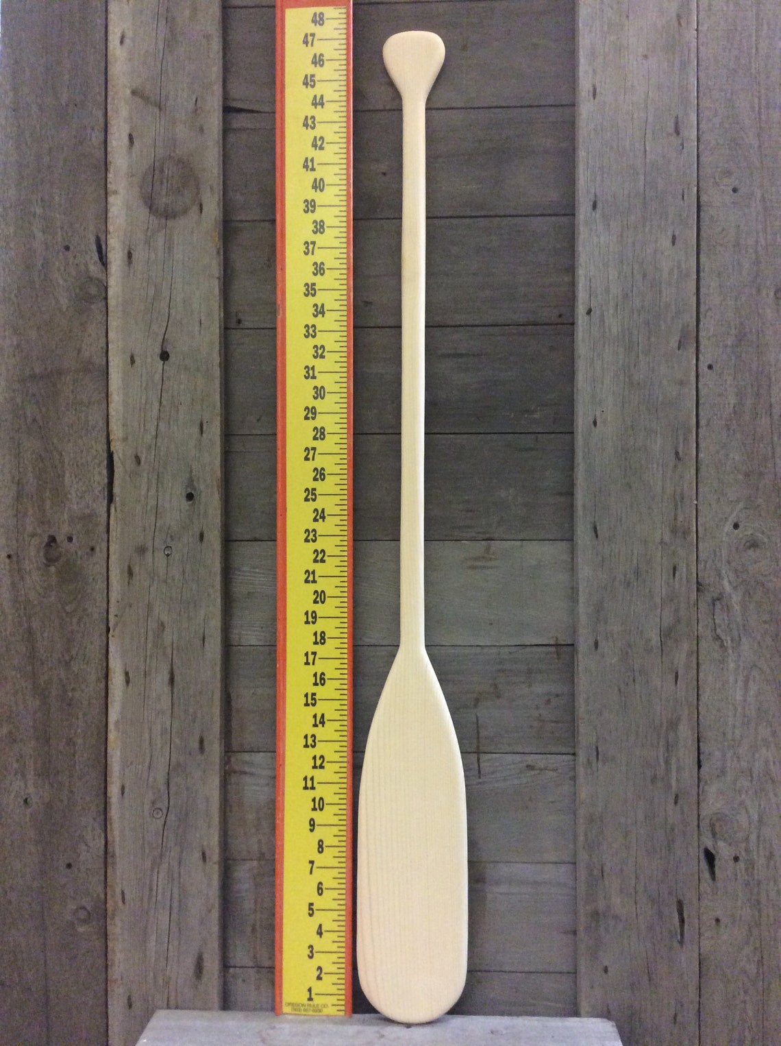 48 Inch Long Unpainted Canoe Paddle. Hand Crafted Out of Pine Etsy