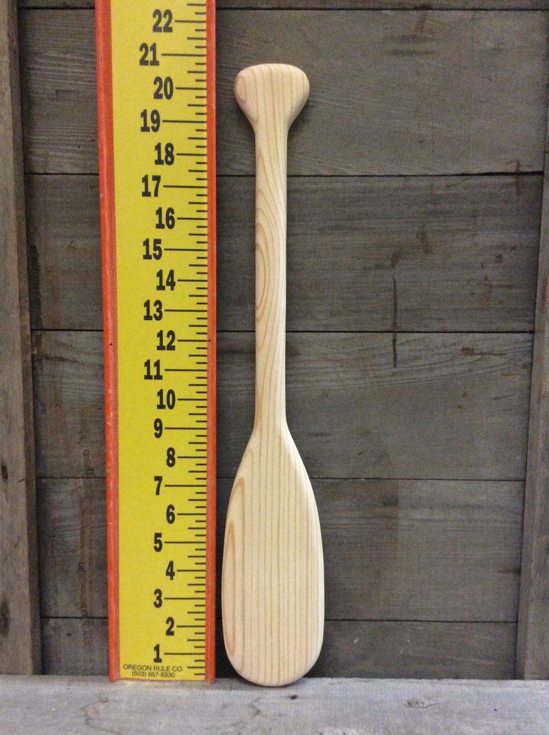 21 Inch Long Unpainted Miniature Wooden Canoe Paddle. Etsy Canada