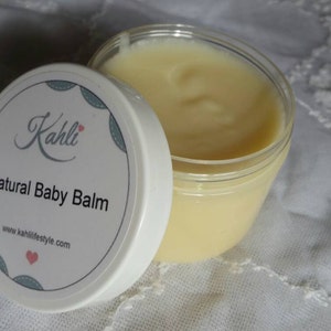 Natural (Organic) Non-Toxic Baby Bum Balm moisturizer cream