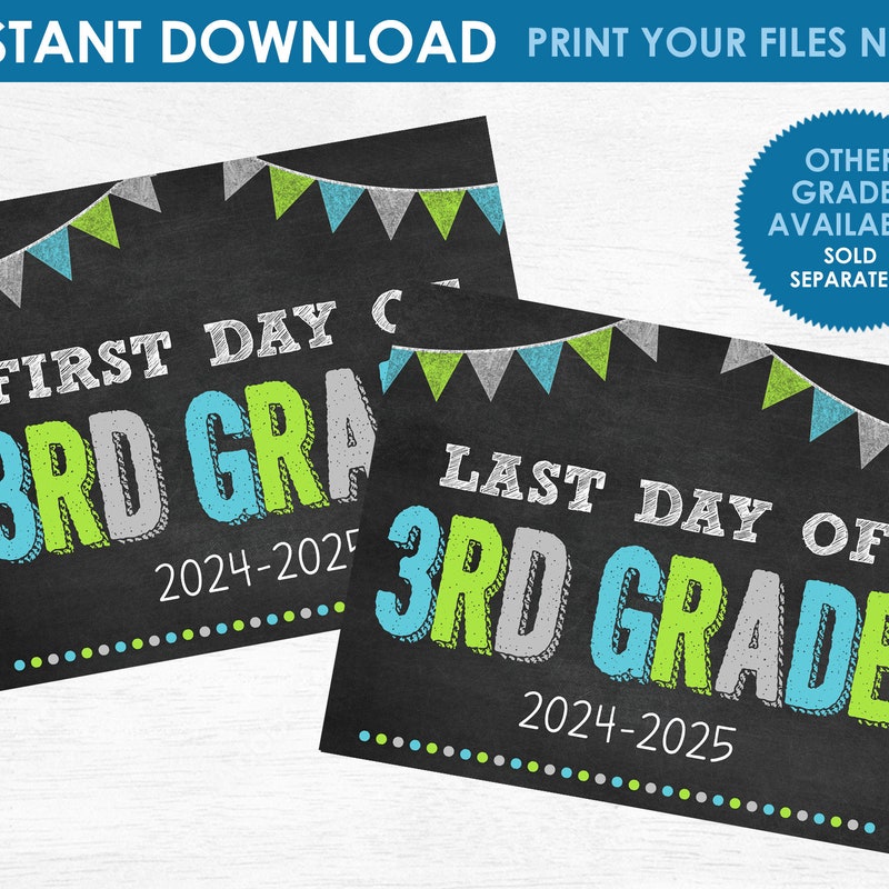 Chalkboard Printable - Etsy