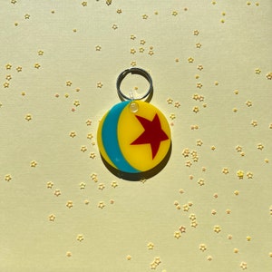 Pixar Ball Layered Acrylic Keychain