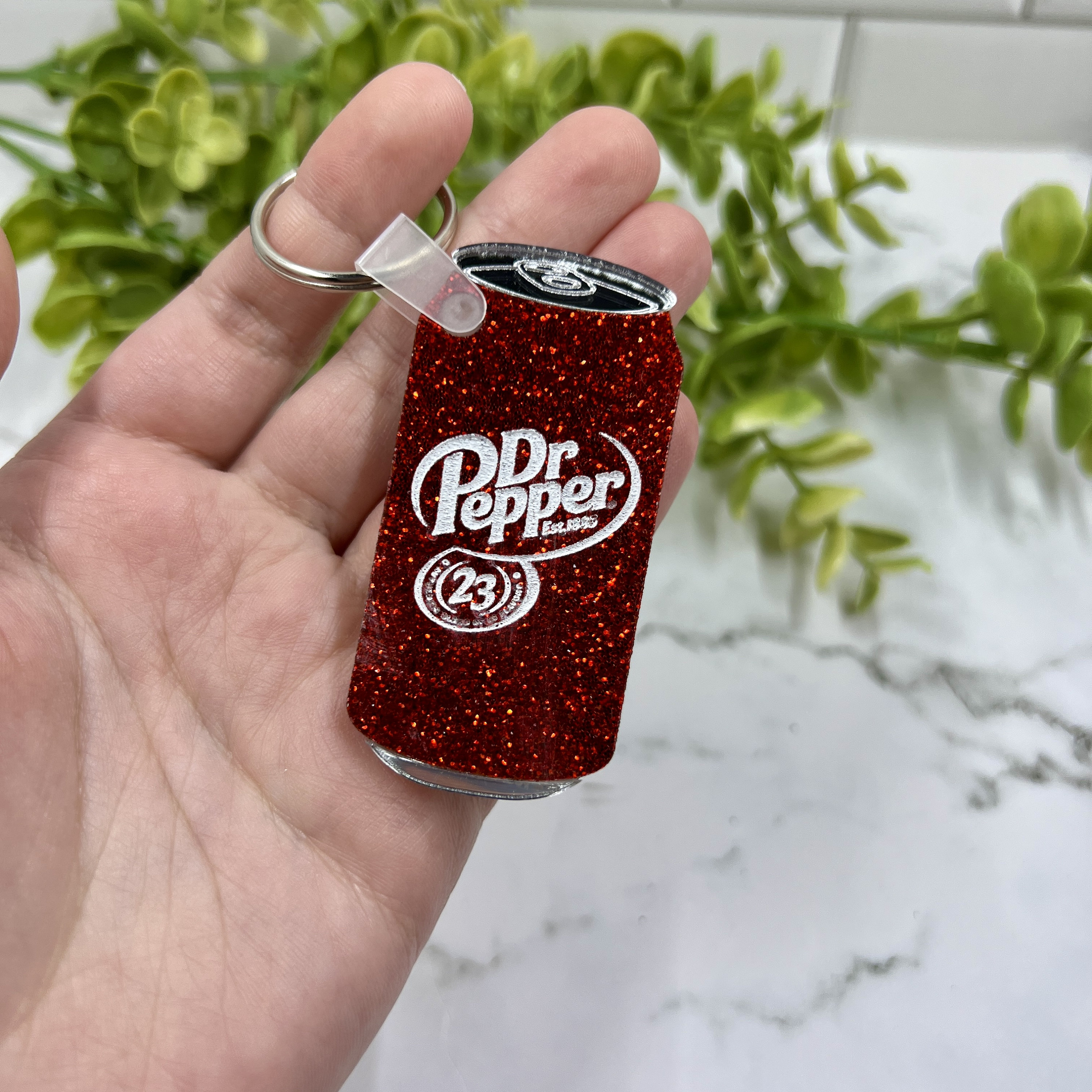 Dr. Pepper Can Layered Acrylic Keychain - Etsy