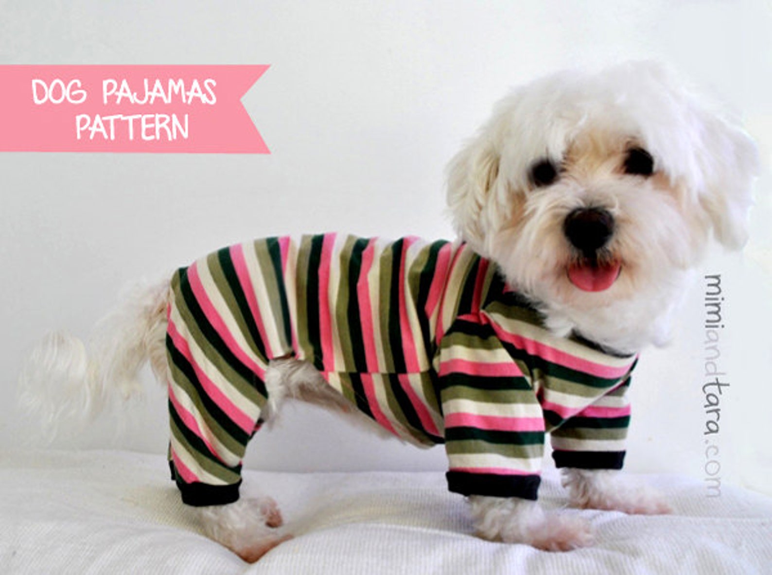 Large Dog Pajamas Pattern Size 4XL, Sewing Pattern, Dog Clothing