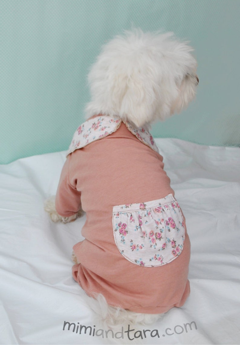 Dog Pajamas Pattern size XS Peter Pan, Dog Clothes, Dog Clothes Pattern, Small Dog Pajamas, Sewing Pattern image 3