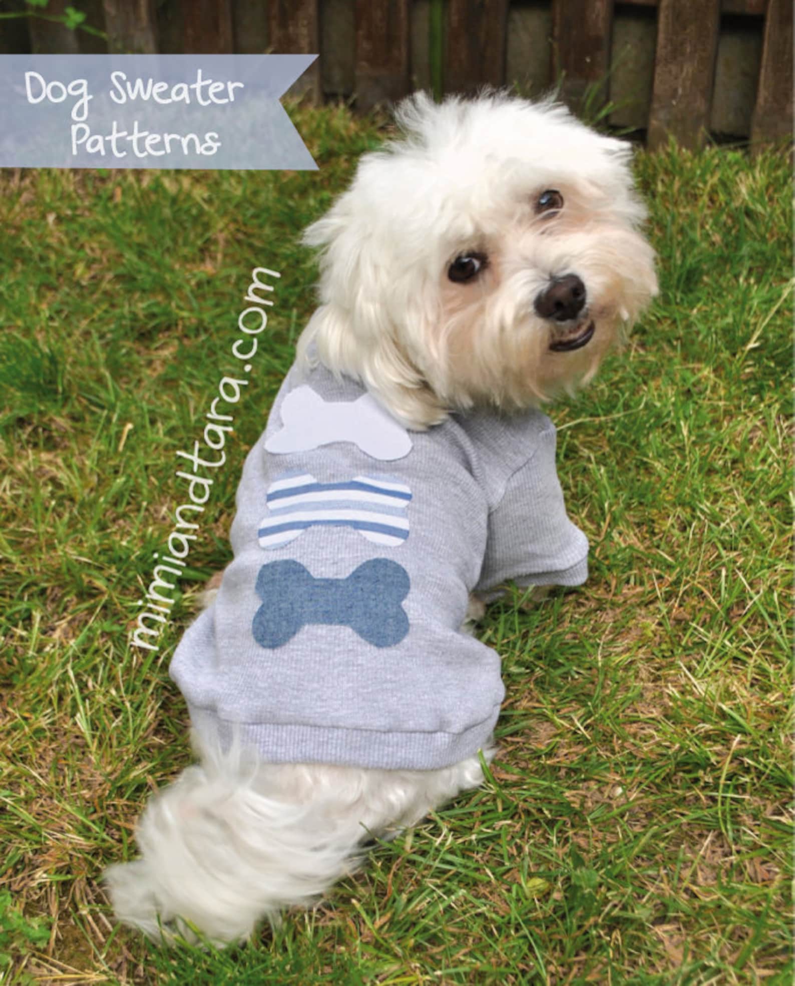 Small Dog Sweater Pattern Size XXS Dog Clothes Dog Clothes Etsy