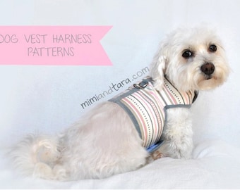 Dog Harness Vest Pattern: XXL Size (PDF Pattern)