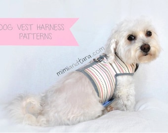 Dog Harness Pattern size XXL, Dog Clothes, Dog Harness, Dog Harness Vest