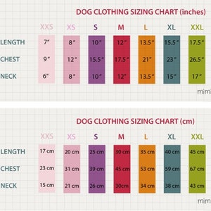 Dog Sweater Pattern Bundle All Sizes, Dog Clothes, Dog Clothes Pattern, Sewing Pattern, Tshirt For Dog, Dog Sweaters image 2