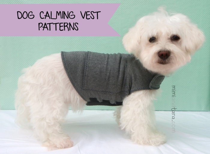 Dog Anxiety Vest Pattern Size M, Dog Vest Pattern, Anxiety Vest, Calming Vest, Sewing Pattern, Dog Clothes Patterns - Etsy