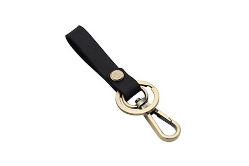 Modern Small Leather 5 Key Chain Accessory