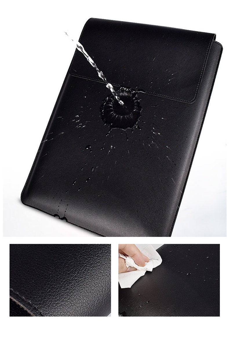 PU Leather Laptop Case With Mouse Pad 15.4 Etsy UK