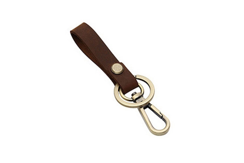 Modern Small Leather 5 Key Chain Accessory