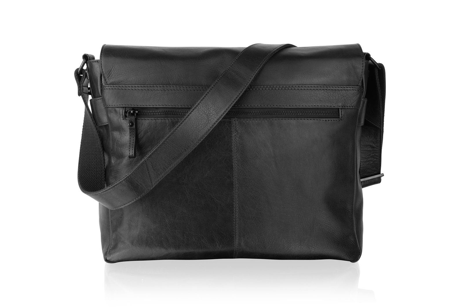 Mens Leather Messenger Bag Gents Leather Laptop Shoulder - Etsy