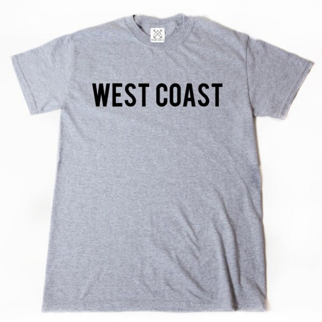 West Coast T-shirt West Coast Shirt Funny Hilarious Cool - Etsy