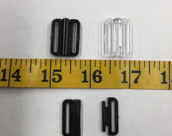 Sale on 1 Inch 25mm Plastic Bikini Clasps or Closure for Bra, Swimsuit and  Lingerie price is for Set of 8 -  UK