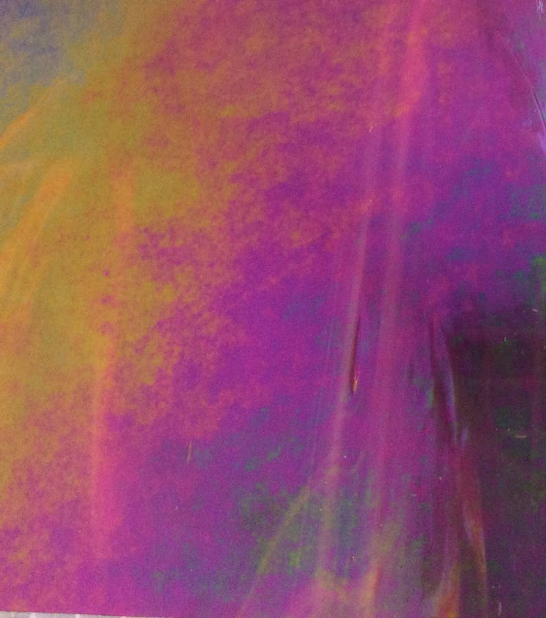 Sheet BRIGHT RED IRIDIZED Stained Glass Sheet Mosaic Supply Etsy