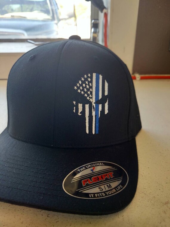 thin blue line ball caps