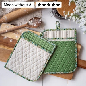 Patron de couture PDF de maniques pour pâtisserie du dimanche