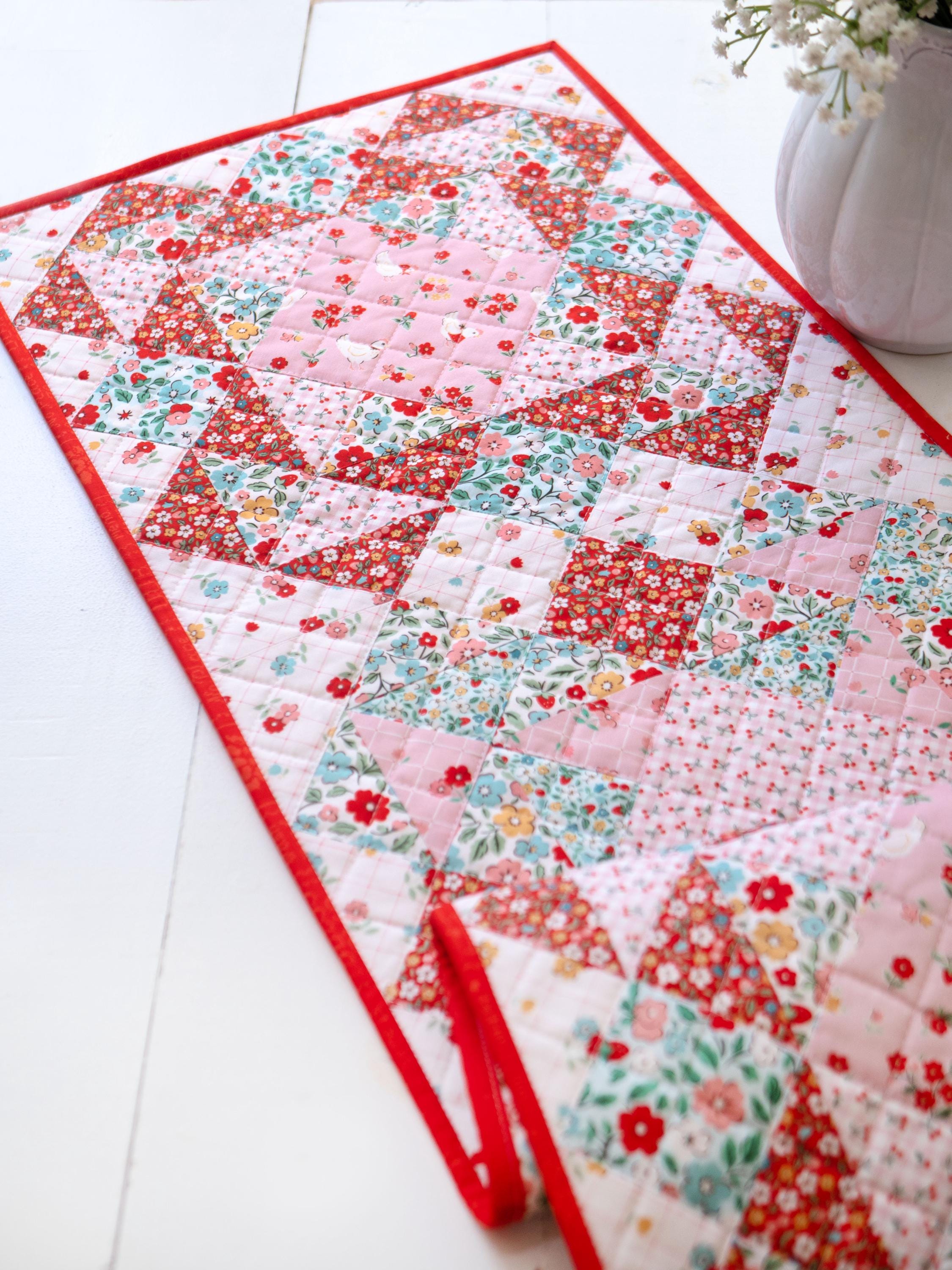 Cottage Table Runner Pdf Sewing Pattern - Etsy