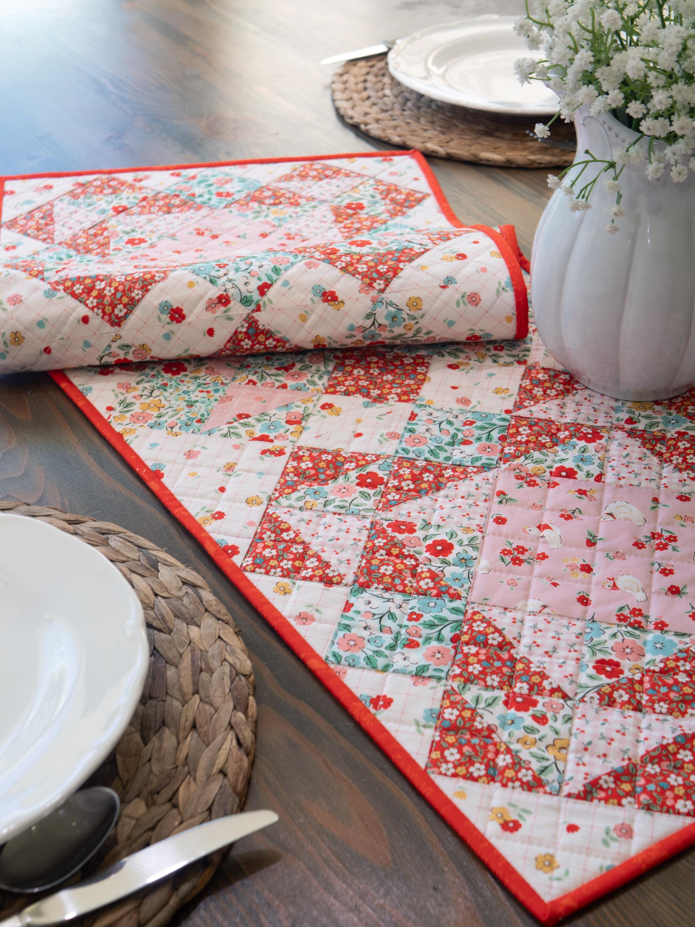 Cottage Table Runner Pdf Sewing Pattern - Etsy