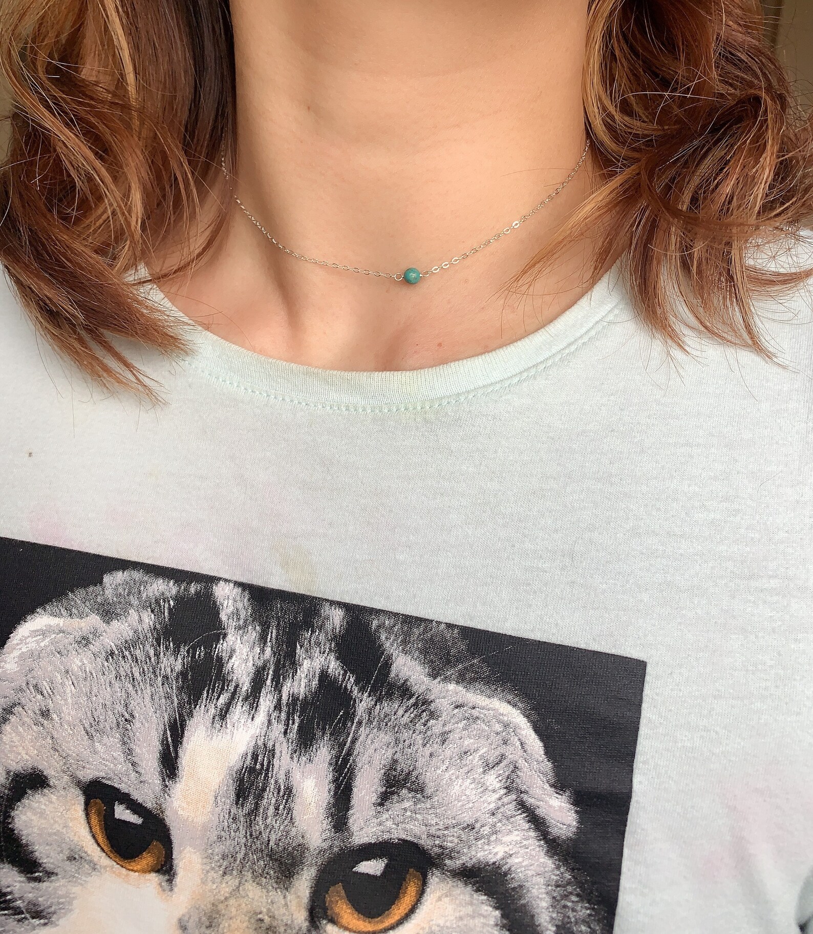 Collier De Superposition Turquoise - Neuf Avec étiquettes - Longueur Variable