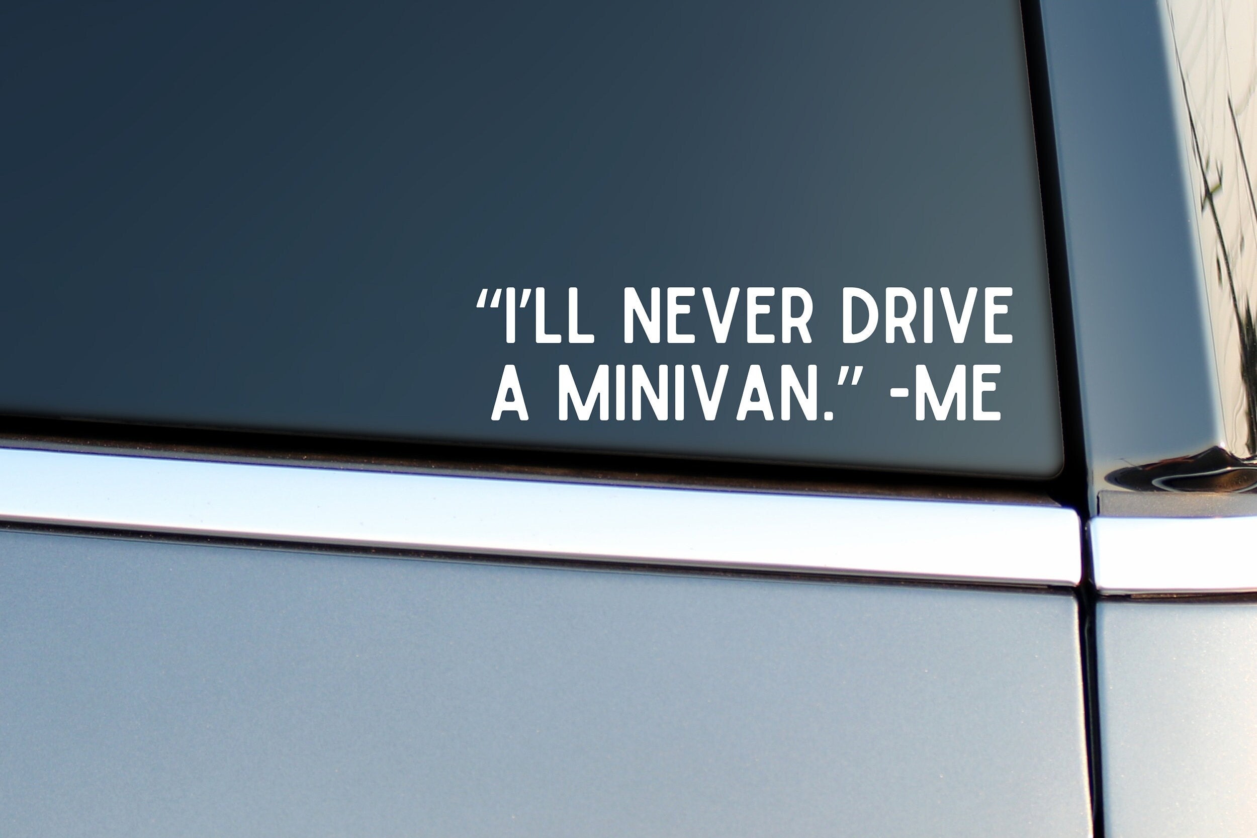 Funny Mom Car Decal Funny Mom Car Sticker Minivan Decal Minivan Sticker