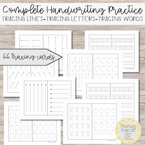 Pre Handwriting Line Tracing Worksheets, Preschool Printable, Homeschool,  Preschool Worksheet, Preschool Handwriting, Preschool Curriculum 