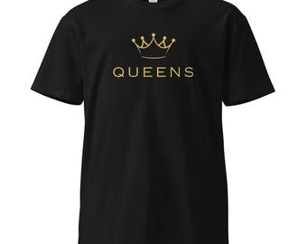 Queen of Tears | Unisex Premium T-Shirt (Size: S-3XL) | QUEENS Group Crown Logo | K-Drama Inspired | Kim Soo-Hyun | Kim Ji-Won
