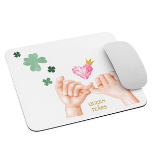 Queen of Tears | Mouse Pad | KDRAMA-inspired | Promise | Anniversary | Wedding | Baek Hyun-Woo | Hong Hae-In | Kim Soo-Hyun | Kim Ji-Won