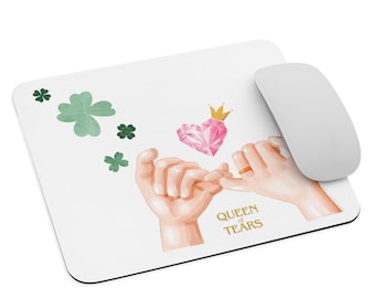 Queen of Tears | Mouse Pad | KDRAMA-inspired | Promise | Anniversary | Wedding | Baek Hyun-Woo | Hong Hae-In | Kim Soo-Hyun | Kim Ji-Won