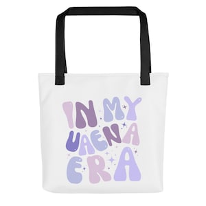 In My Uaena Era (Starry Purple Pastel Color Palette) Tote Bag | IU H.E.R. World Tour | Lee Ji-Eun | IU-Inspired Merchandise | DLWLRMA
