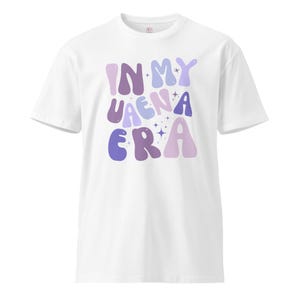 Purple Pastel &quot;In My Uaena Era&quot; High-Quality Unisex T-shirt (Size: S-3XL) | IU H.E.R. World Tour | DLWLRMA | Lee Jieun | IU Apparel Merch