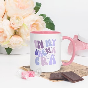 In My UAENA Era (BPA-Free) 11 oz. Mug with Color Inside | Pastel Palettes | IU-Inspired Merch | H.E.R. World Tour | Lee Jieun | dlwlrma