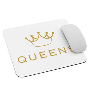 Queen of Tears | Mouse Pad | QUEENS Group Crown Logo | K-Drama Inspired | Kim Soo-Hyun | Kim Ji-Won | Baek Hyun-Woo | Hong Hae-In