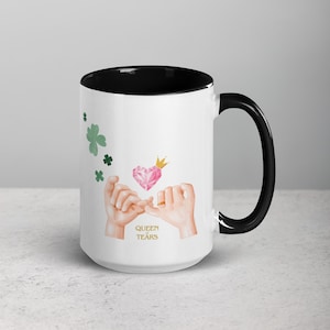 Queen of Tears | Mug with Color Inside (Size: 11 or 15 oz.) | KDRAMA-inspired | Anniversary | Wedding | Promise | Kim Soo-Hyun | Kim Ji-Won