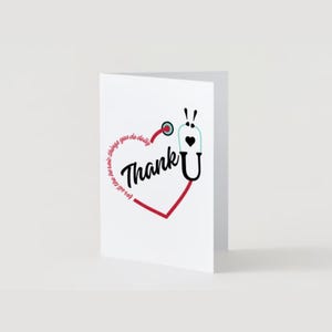 MERCI (en l'état ou carte de voeux personnalisée) | Infirmières | Médecins | Professionnels de la santé | | Travailleurs de la santé | Remerciements | Appréciation
