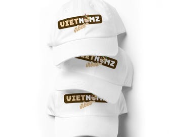 VietNomz Vibes Classic Baseball Hat – Punny Viet Hat | Bowl of Pho | Vietnamese Foodie Lover | Festive Viet Pride | AAPI Heritage |Celebrate