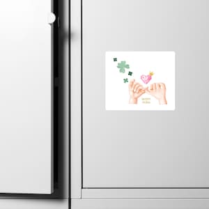 Queen of Tears | Die-cut Vinyl Magnet | KDRAMA-inspired | Promise | Wedding | Baek Hyun-Woo | Hong Hae-In | Kim Soo-Hyun | Kim Ji-Won