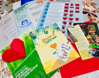 The Paper Hug Club – Hope & Healing Subscription Gift Package (For Patients, Survivors, Fighters, and Dreamers) | supports Mental Health