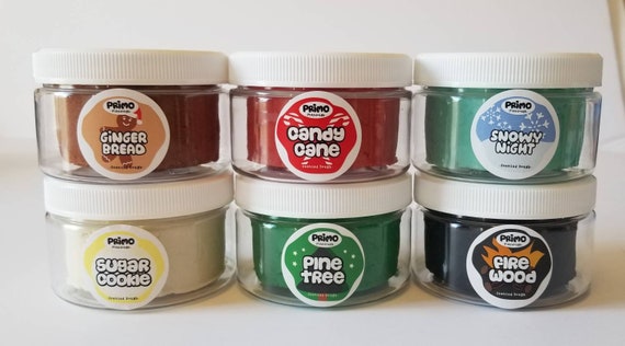 Winter Scented Playdough 6 pack W holiday Scents Play Dough Play