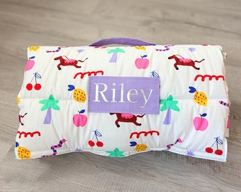XL Kids Sleeping Bag – 100% Cotton, Cozy Nap Mat, Made in USA