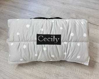 XL Modern Nap Mat – Padded Roll-Up Sleeping Bag for Daycare, Preschool